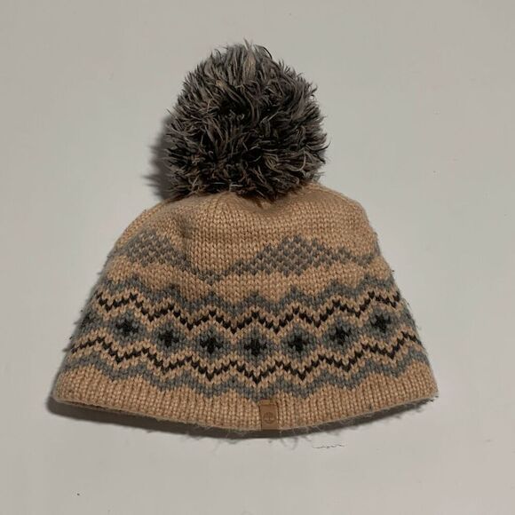 Timberland Knit Pom Hat - Picture 1 of 6